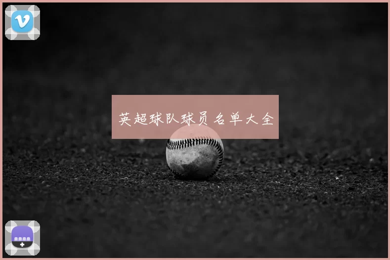 英超球队球员名单大全