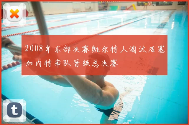 2008年东部决赛凯尔特人淘汰活塞加内特率队晋级总决赛