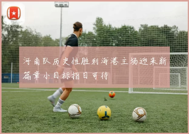 河南队历史性胜利海港主场迎来新篇章小目标指日可待