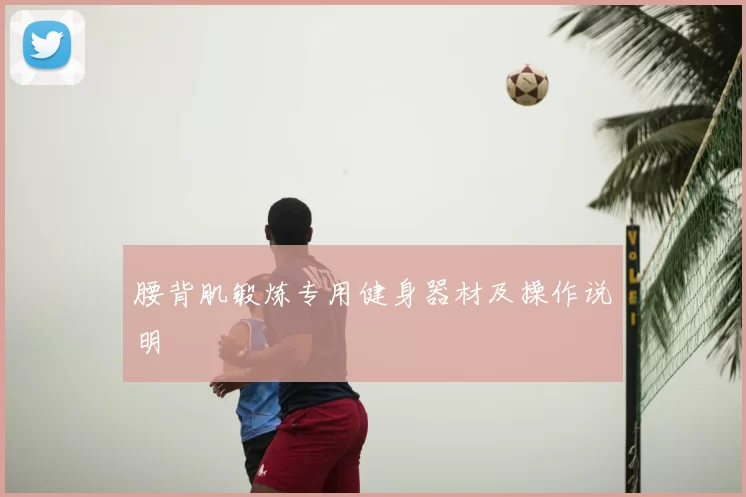 腰背肌锻炼专用健身器材及操作说明